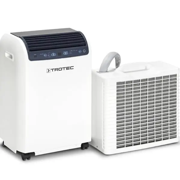 TROTEC Climatiseur split PAC 4600 Climatiseur avec 4,3 kW / 14.500 Btu/h adapté aux pièces jusqu’à 120 m³ Débit d’air max. de 550 m³/h