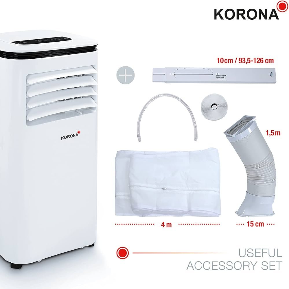 Korona 82001 Climatiseur mobile Iceberg 9.0 ECO | 9000 BTU/h | Monobloc 3en1 – Refroidisseur – Image 2