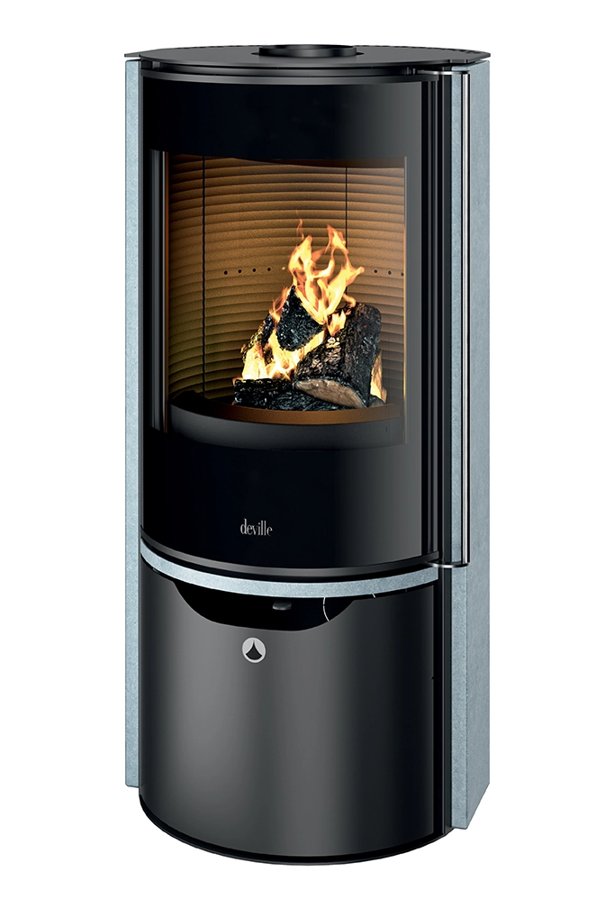 Poêle à bois – EGUZKI SERPENTINE – Deville