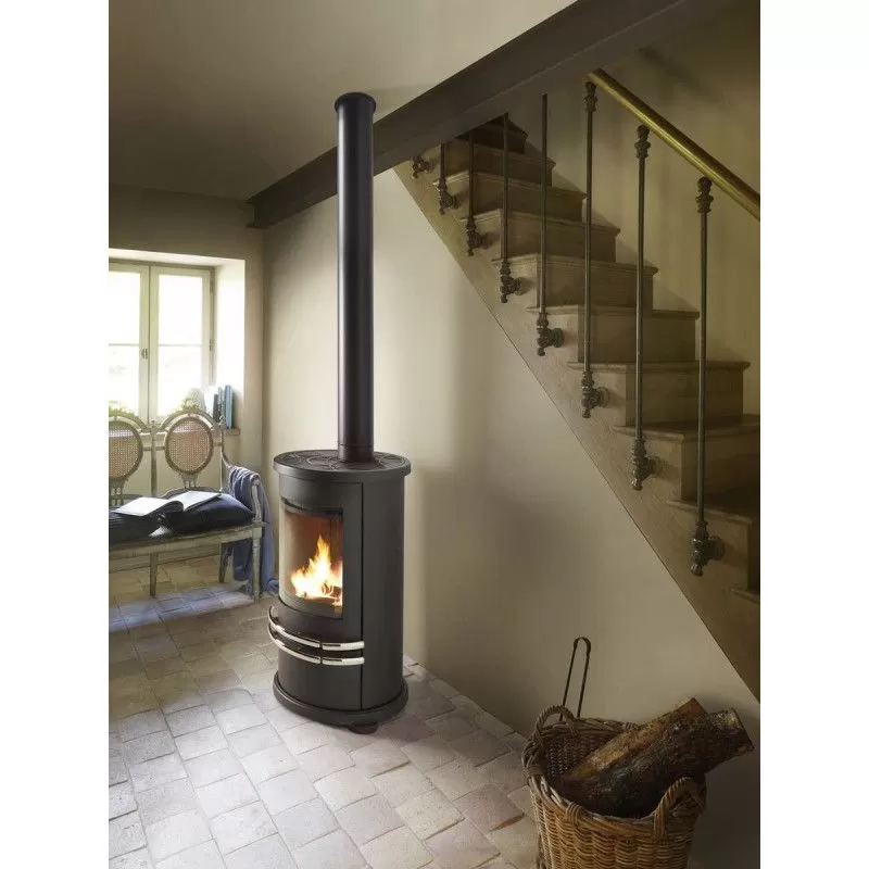 Poêle à bois ORENSE – DEVILLE – 12 kW – Image 2