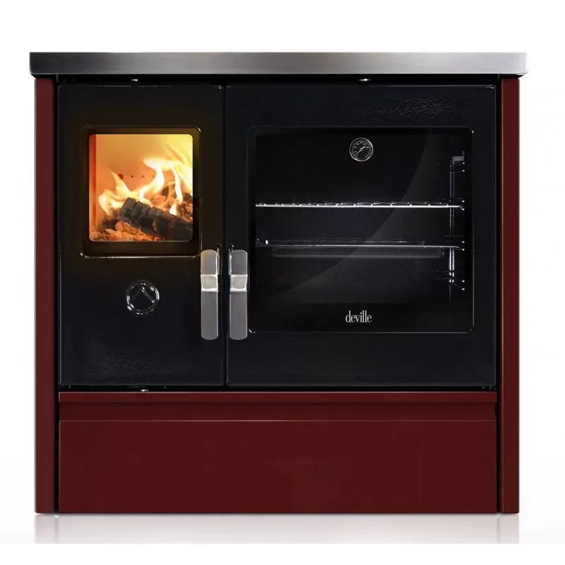 Cuisinière à bois MELISSE 90 – Deville – Image 3