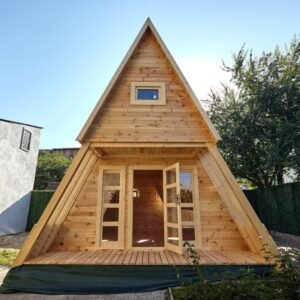 Maison de jardin en bois 18m² surface habitable