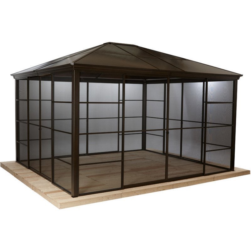 Tonnelle de jardin Mykonos 364x484 cm en aluminium thermolaqué – Sojag – Image 5