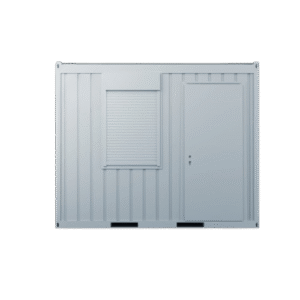 Bureau modulaire 10 pieds (1 porte, 1 fenêtre, isolation PU)