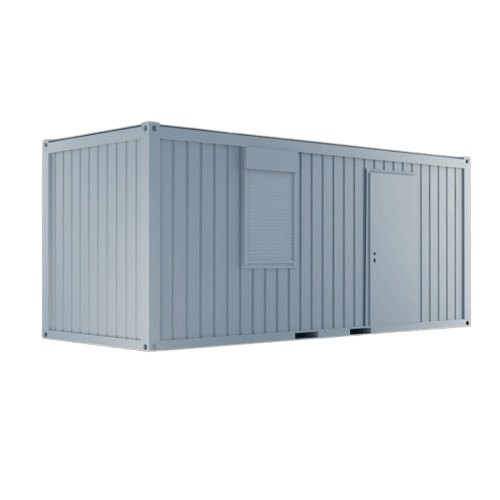 Bureau modulaire 20 pieds monté (1 porte, 1 fenêtre, isolation PU) – Image 2