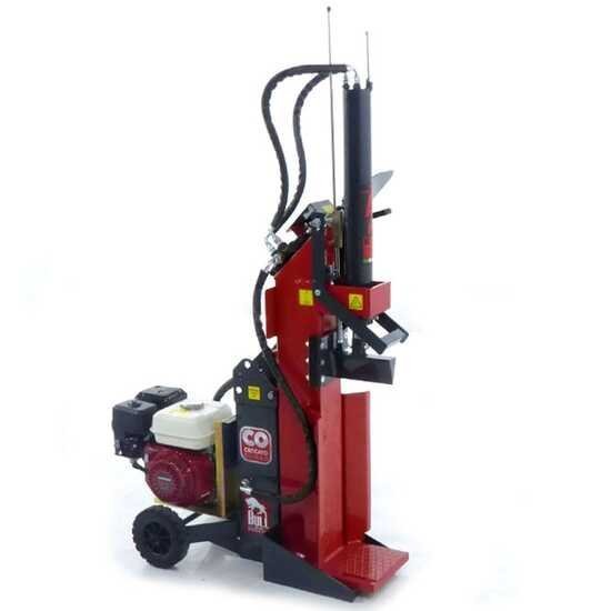 Fendeuse à bois avec moteur thermique Ceccato BULL SPLE10-POLGP 10 tonnes – multiposition